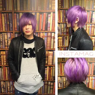 ショート カラー メンズ Always所属・Always Horiのヘアスタイル