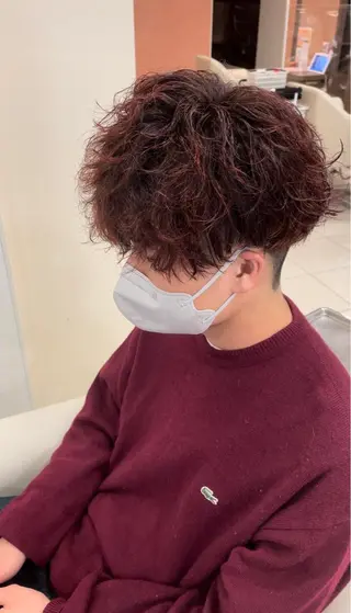 ショート カラー メンズ 大澤　裕貴 【メンズカット】のヘアスタイル