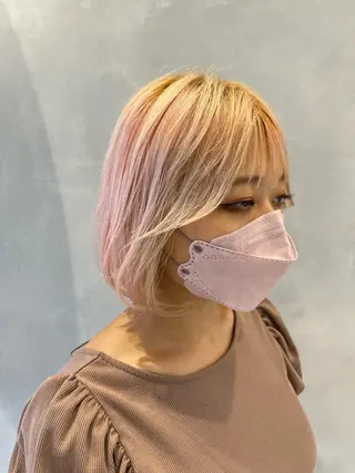 ショート カラー ✁完全個室✁永野 晴のヘアスタイル