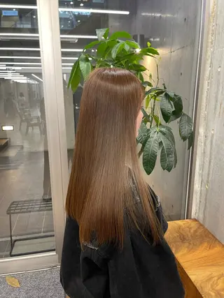 ロング ハイトーン×デザイン 似合わせ/Yoheiのヘアスタイル