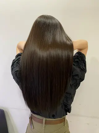 ロング hina☺︎ 髪質改善/ストレートのヘアスタイル