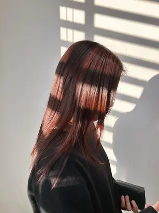 セミロング カラー 伶風/ボブ/ ヘーゼルベージュのヘアスタイル