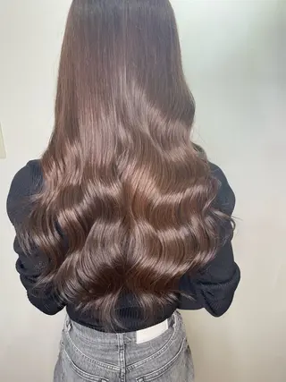 ロング カラー sutekinakoto日野所属・小島 勤夢のヘアスタイル