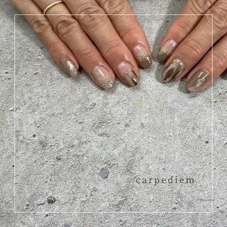 ネイル 城東区ネイルサロン carpediemのネイルデザイン