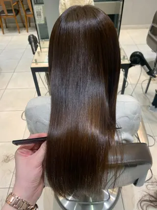 ミディアム カラー パーマ メンズ キッズ 酸熱トリートメント/ 髪質改善🌟玉井香奈のヘアスタイル