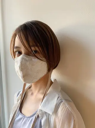 ショート カラー Noah所属・折下 はるかのヘアスタイル