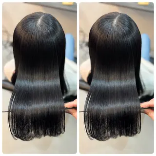 ロング XYZ新宿所属・縮毛矯正/韓国 /店長/KANATOのヘアスタイル