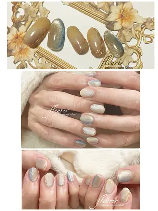 ネイル フルリール 【プライベートサロンのネイルデザイン