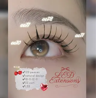 マツエク・マツパ by fleur KOKONAのマツエク・マツパデザイン