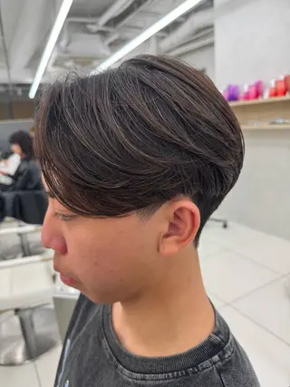 メンズ 韓国レイヤー/ 顔まわり/西野和裕のヘアスタイル