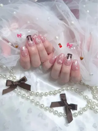 ネイル 🎀Mai 🎀2/9空✩.*のネイルデザイン