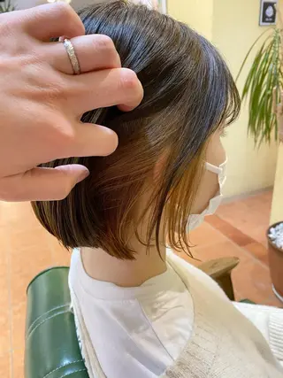 ショート カラー 石井 佑樹のヘアスタイル