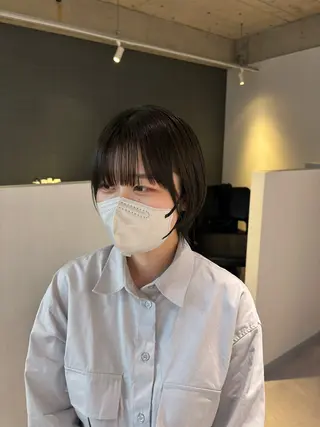 ショート カラー misuzu/名古屋 /透明感カラーのヘアスタイル
