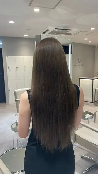 ロング MIMA / 名駅/グレージュのヘアスタイル