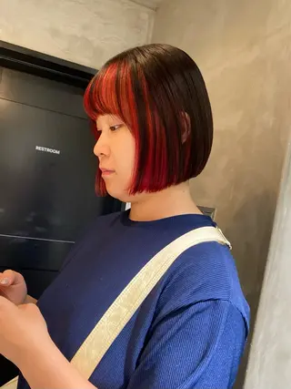 ショート カラー デザイン/アレンジ ❤︎イシイレイのヘアスタイル