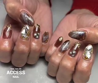 ネイル access nailのネイルデザイン