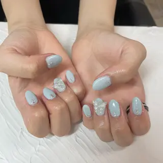 ロング ネイル 🔷ﾐﾅﾐﾈｲﾙ🔷 やり放題ネイル渋谷2のネイルデザイン