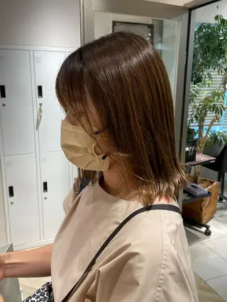 セミロング カラー AITOKYO 渋谷店所属・AI TOKYO渋谷 /駿佑のヘアスタイル