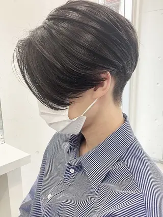 メンズ 原宿 フェザーパーマ fifth イノウエのヘアスタイル