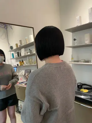 ショート HITOMI 福岡パーマのヘアスタイル