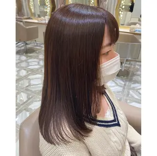 ミディアム カラー 💙美髪救世主💙 関華蓮のヘアスタイル