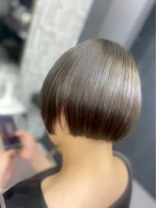 ショート 北村 理奈のヘアスタイル