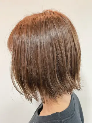 ショート カラー ショート ボブ✂︎ 髙梨  遥のヘアスタイル