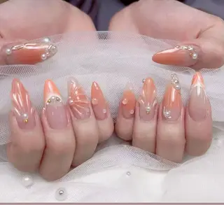 ネイル チョウ チョウのネイルデザイン