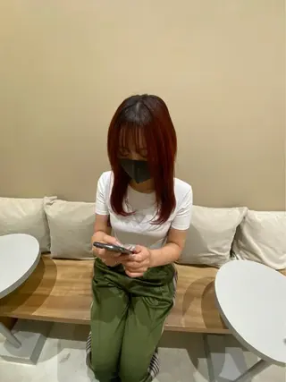 ミディアム カラー 🎀オイダイラ モモカ🎀のヘアスタイル