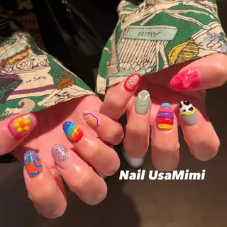 ネイル 本町ネイルNail UsaMimiのネイルデザイン