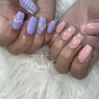 ネイル S♡JEWEL所属・S. JEWELのネイルデザイン