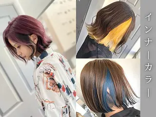 ショート カラー ヘアアレンジ VIM hairおもろまち店のヘアスタイル