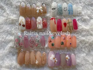 ネイル Rairia nail&eyelash小岩店所属・Rairianail 小岩店のネイルデザイン