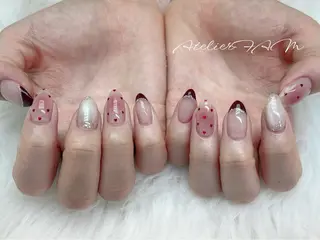 ネイル nail&eyelashsalon atelier fam上本町店所属・アトリエ FAMのネイルデザイン