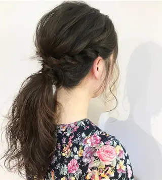 ヘアアレンジ AUBEHAIRpeony所属・山形酸性ストレート 古川✂︎のヘアスタイル