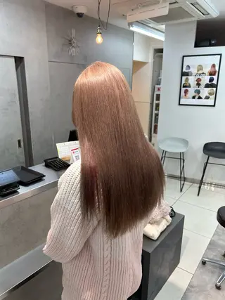 ロング レイヤー×ツヤカラー 渋谷/kougaのヘアスタイル