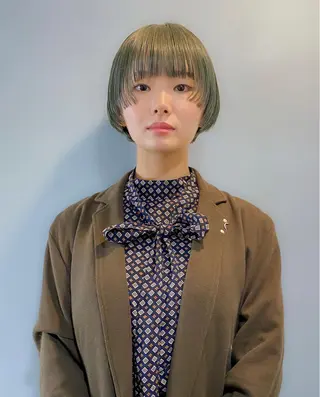 ショート カラー レイヤー/パーマ /ウルフ/nabeのヘアスタイル