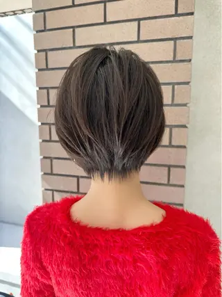 ショート カラー nex the salon coall所属・🫧似合わせショート イシダ🫧のヘアスタイル