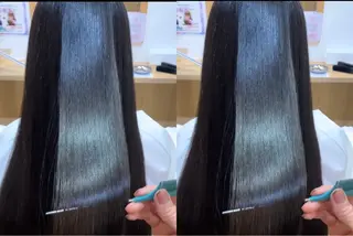 ロング 横江 桃子のヘアスタイル