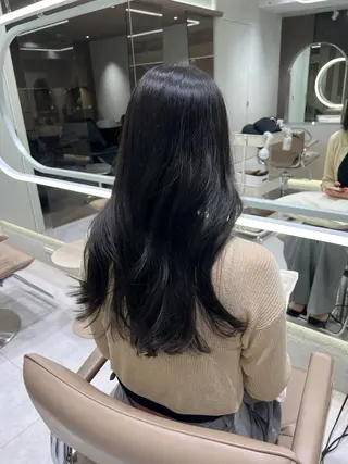 セミロング rino🤍 恵比寿レイヤーカットのヘアスタイル