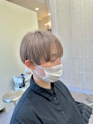 ショート Number六本松所属・山崎 友雅のヘアスタイル