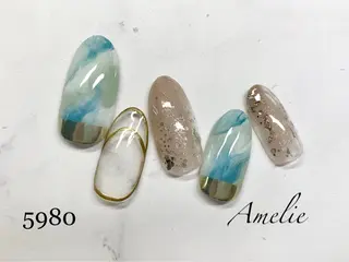 ネイル いちじゅう あおいのネイルデザイン