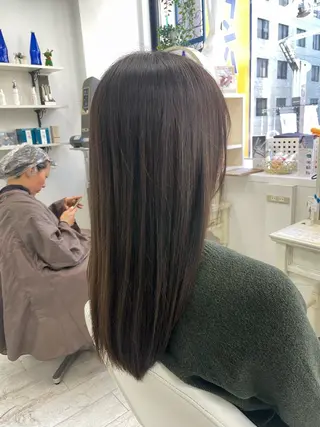 ロング 新籾 尚哉のヘアスタイル