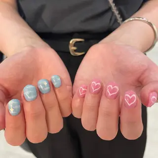 ネイル ゆびノさき茨木店 ニュアンス/アートのネイルデザイン