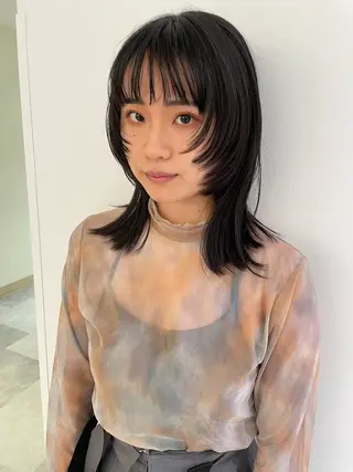 ミディアム ショート/ボブ/ 吉祥寺/ryoのヘアスタイル