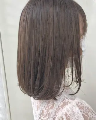 ミディアム 🌿透明感ヘア 園田 朱梨🌿のヘアスタイル