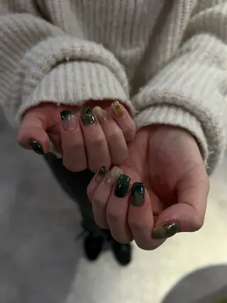 ネイル ゆびノさき茨木店 ニュアンス/アートのネイルデザイン