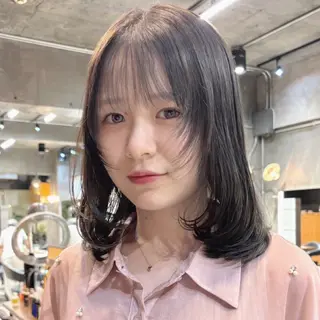 ミディアム カラー デザインレイヤー/ KOSUKEのヘアスタイル