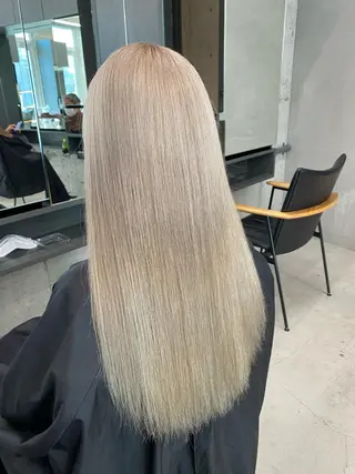 ロング カラー レイヤー/柔色 カラー/SAkiのヘアスタイル