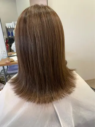 セミロング カラー hair & spa Nalu所属・hair & spa Naluのヘアスタイル